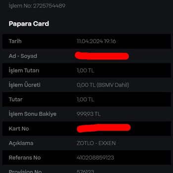 Exxen Para İadesi İstiyorum