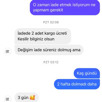 BTdesign İade Değişim Sorunu