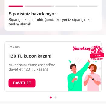 Yemeksepeti Müşteri Hizmetlerine Ulaşamıyorum