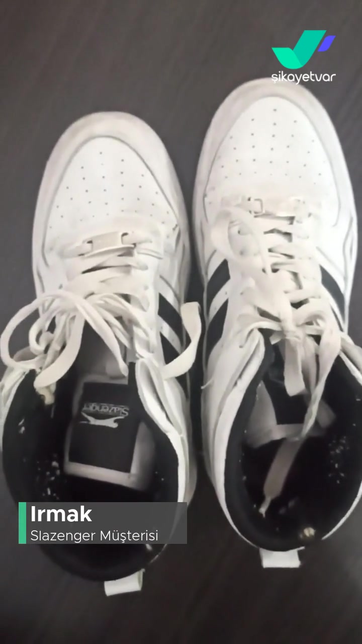 Slazenger Markalı Ayakkabıda Yaşadığım Sıkıntı videonun kapak resmi