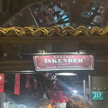 Kebapçı İskender Süleymanoğlu Yavuz İskender