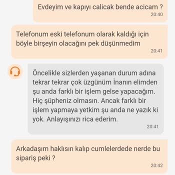 Trendyol İptal Olan Yemek Siparişi