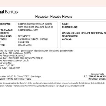 Sahibinden Çilek Apart Nevşehir Merkezde Pansiyon İşletmesi