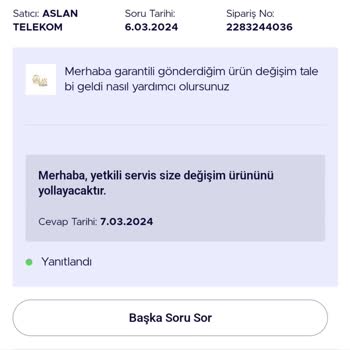 Teknosa Online Servis Sorunu