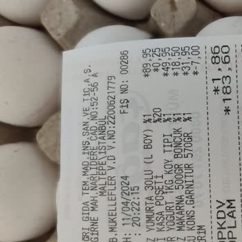 Çağrı Market Yumurta Adet Ve Gramaj Yanlışlığı