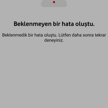 Vodafone Ek Paket Alamıyorum