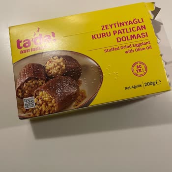 Tada! Tada, Kuru Patlıcan Dolmasından Çıkan Saç!