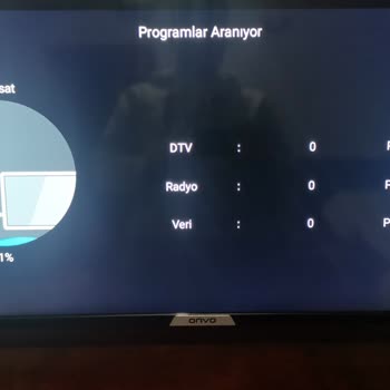 Onvo TV Kanal Araması Yapmıyor