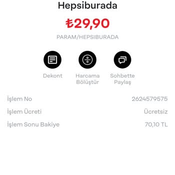 Papara Hesabımda İzinsiz Para Çekimi