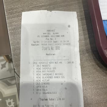 Popeyes Saygısız Çalışanlar Küçükyalı Hilltown