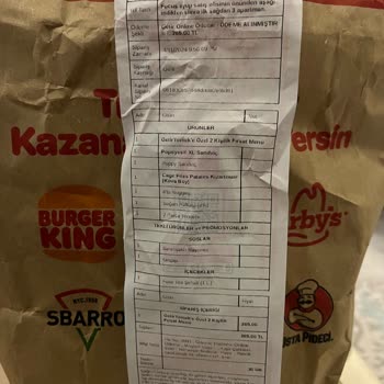 GetirYemek Popeyes Siparişim Eksik Geldi Ve Canlı Desteğe Bağlanamadım