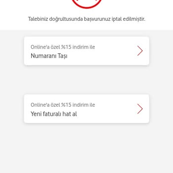 Vodafone Yeni Hat Sorunu