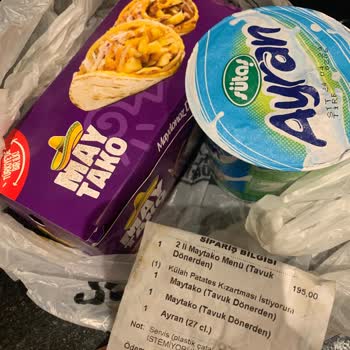 İzmir Tire Maydanoz Döner Sipariş Hem Geç Hem Eksik Geldi