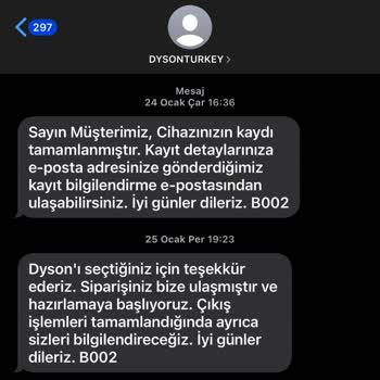 Dyson V8 Bozuk Ürün Ve Kötü Servis