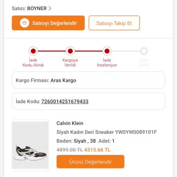 Trendyol'dan Ürün Almak Mı, Asla.