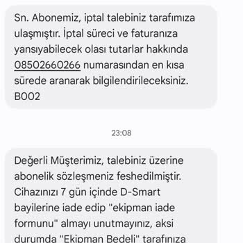 D-Smart İş Ahlakı Olmayan Bir Firma