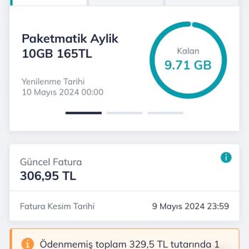 Türk Telekom Paketmatik 10gb İptali