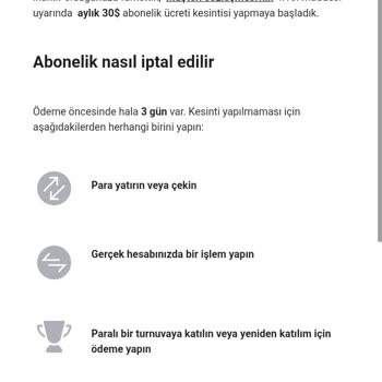 Binomo 30 Dolarlık Kesinti