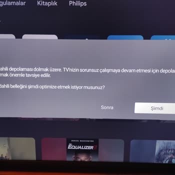 PHILIPS TV Depolama Alanı Sorunu
