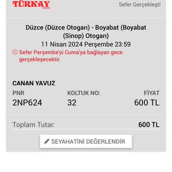 Obilet Uygulaması Ve Turkay Firması
