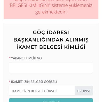 Homm Bitkisel Ürünler Yabancı Uyruklu Görünüyorum T. C. Vatandaşıyım