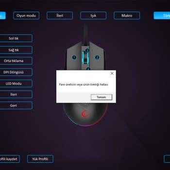 Rampage Üretici Kimliği Hatası