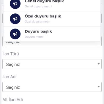 Kariyer Kapısı Duyurular Kısmının Tıklanınca Açılmaması