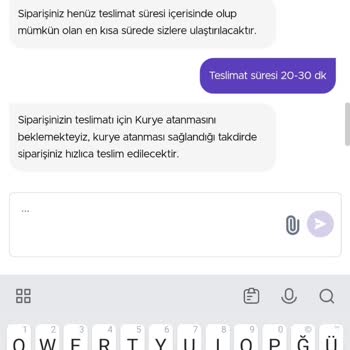 Getir Canlı Desteğin Tüketici Talebini Hiçbir Şekilde Ciddiye Almaması