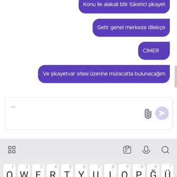 Getir Canlı Desteğin Tüketici Talebini Hiçbir Şekilde Ciddiye Almaması
