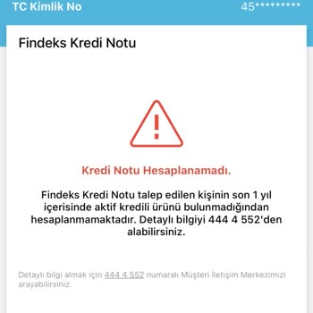 Findeks Danışan Notu Gözükmüyor Nerede Gözüküyor