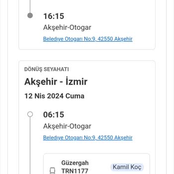 Kamil Koç Otobüs Çok Geç Geliyor