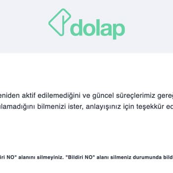 Dolap Telefon Numarası Daha Önce Kullanıldığı İçin Yeni Üyelik Açılmazmış!