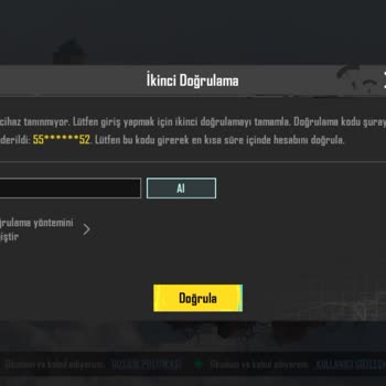PUBG Hesap Erişim Problemi Ve Güvenlik Endişesi