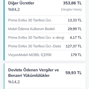 VizyonMobil Faturama Eklenen İstenmeyen Mobil İçerik Ücreti!