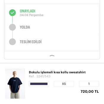 Pull and Bear Siparişimi Kargoya Verin