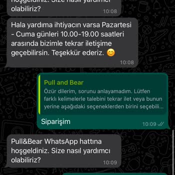 Pull and Bear Siparişimi Kargoya Verin