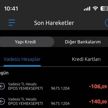 Yemeksepeti İznin Olmadan Para Çekilmiş