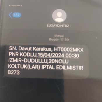 Lüx Aydın Turizm Turizm Firmasının Bilet İptali Ve Fiyat Güncellemesi Üzerine Şikayet