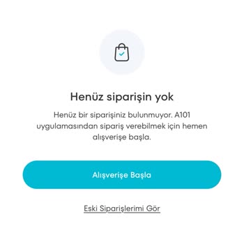 A101 Extra Uygulamasından Sipariş Oluşturulmadı Fakat Parasını Aldı.