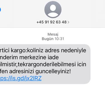 E-ticaret Marka Taklidiyle Dolandırıcılık Kargo Takibi Bahanesiyle Mağduriyet