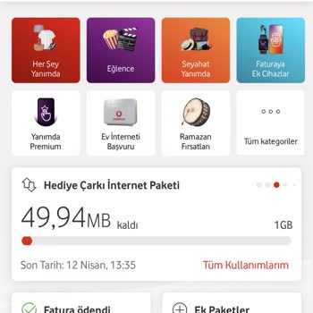 Vodafone'un Haksız İnternet Aşım Ücreti