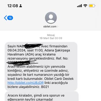 Obilet Haklı Olduğum Halde Paramı Almanın Derdinde