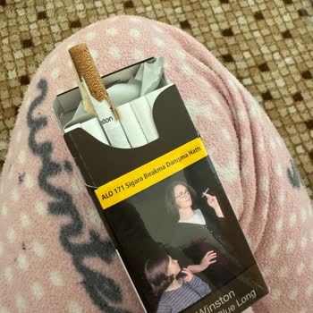 JTI Sigaram Yanlış Basım Ve Kötü Kokan Bir Madde Yapışmıştı