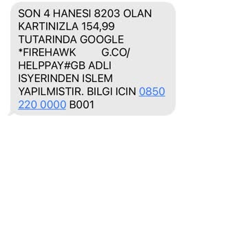 Help Pay İzinsiz Para Çekimi