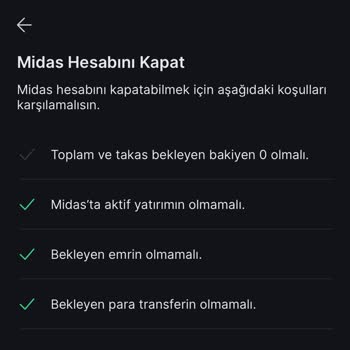 Midas Menkul Değerler Tecrübem