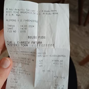 A101 Kırık Ürün Mağduriyeti