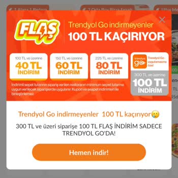 Trendyol GO İndirim Yalanı