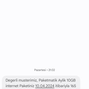 Türk Telekom Paketmatik İptal Edilmedi, Faturaya Yansıdı