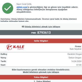 Obilet Hizmet Kalitesi Ve Güven Sorunu