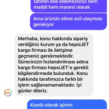 Hepsijet Maddi Değeri Çok Yüksek Olan Kargomu Kaybetti